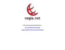 Tablet Screenshot of hosting.negia.net